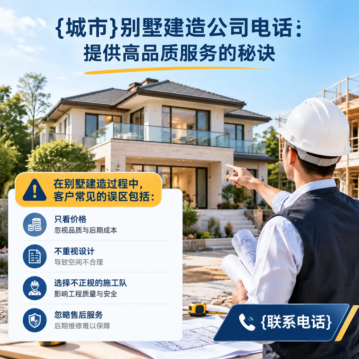 晴隆别墅建造公司电话：提供高品质服务的秘诀