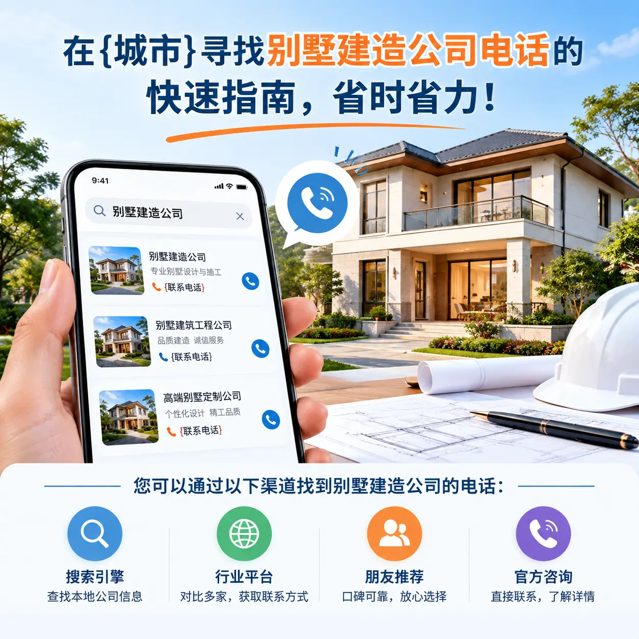 在晴隆寻找别墅建造公司电话的快速指南,省时省力!