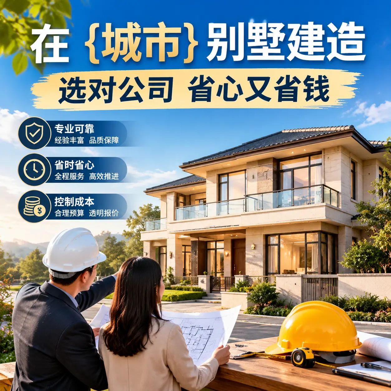 在 晴隆 别墅建造,选对公司省心又省钱