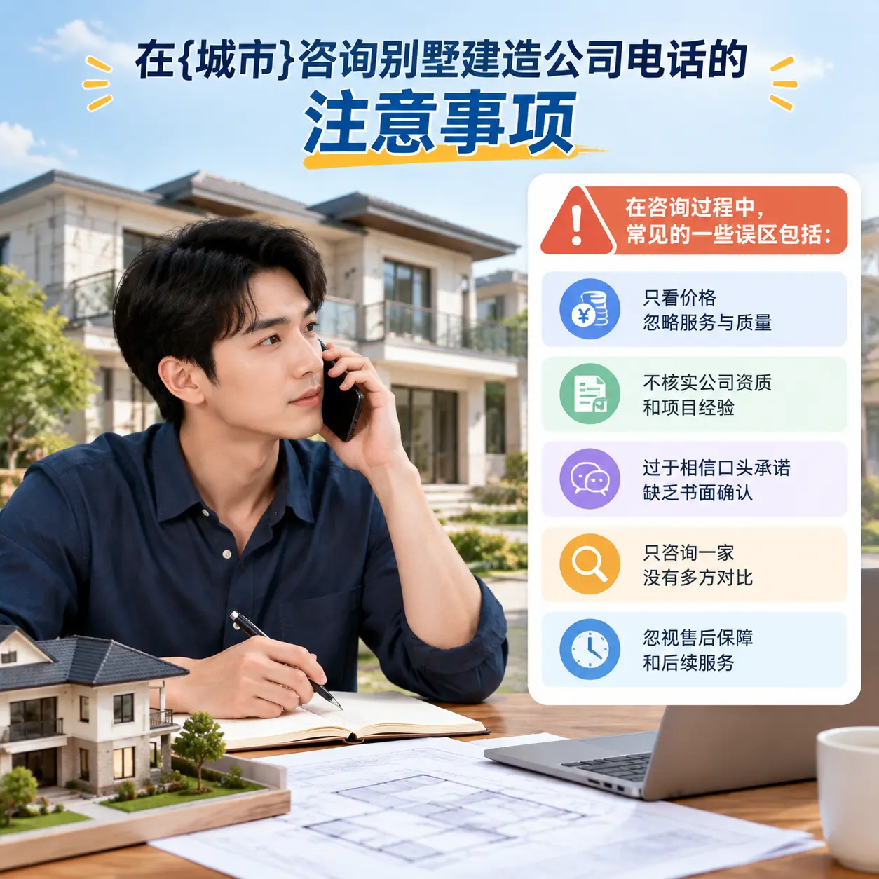 在晴隆咨询别墅建造公司电话的注意事项