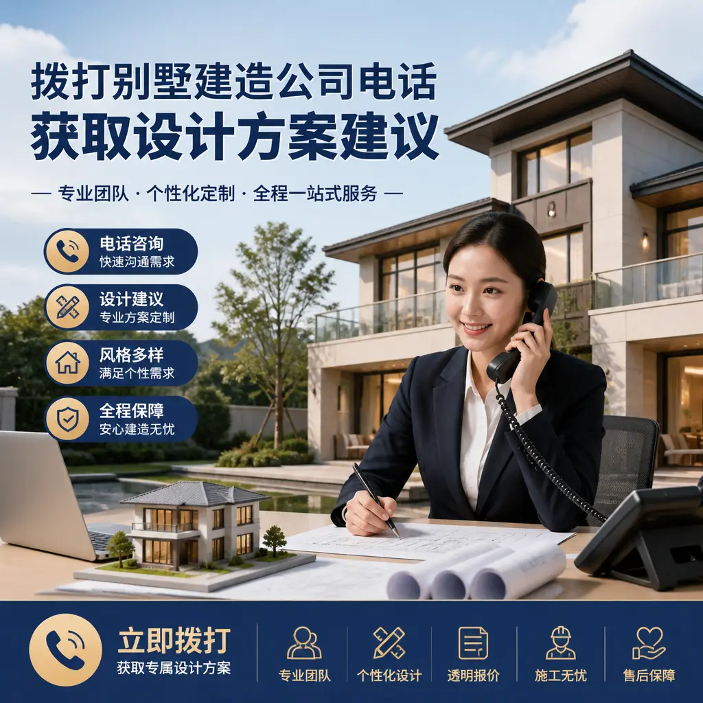 拨打晴隆别墅建造公司电话，获取设计方案建议