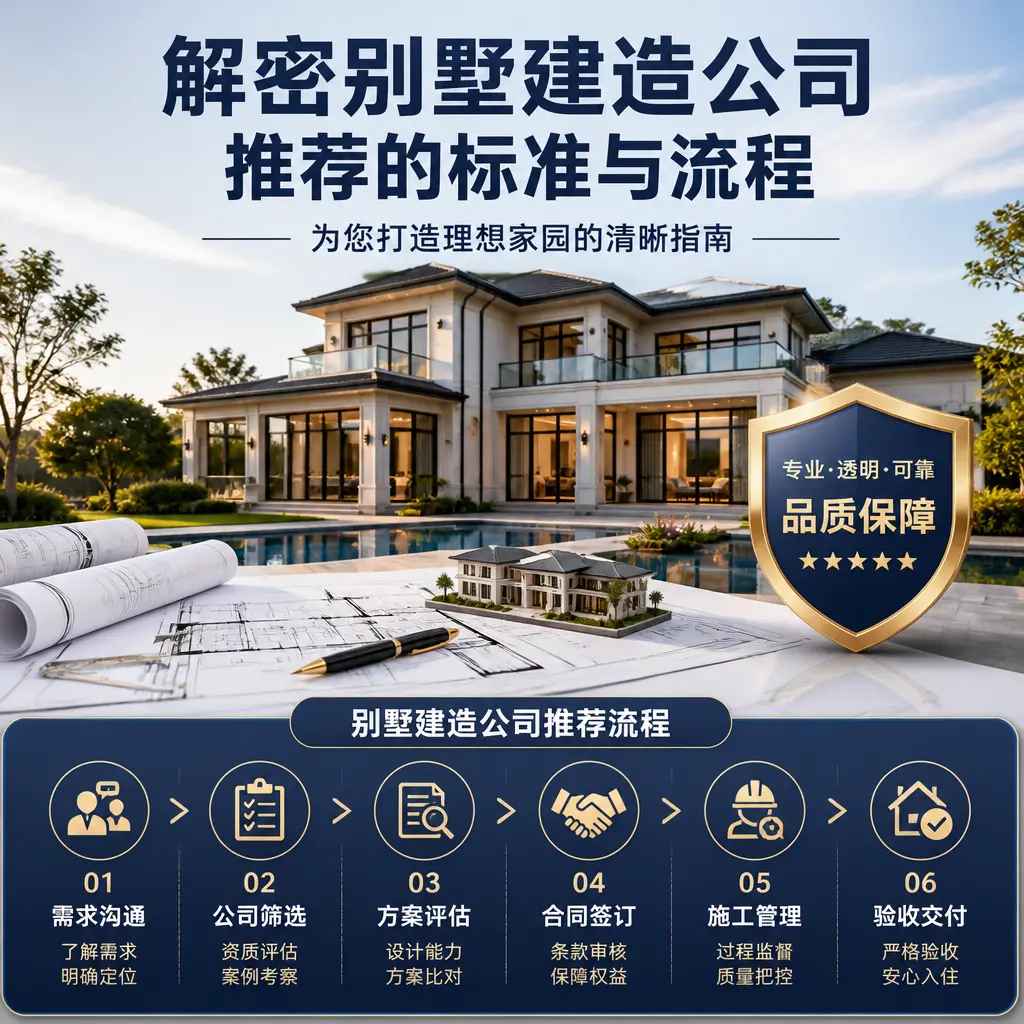 解密别墅建造公司推荐的标准与流程在 晴隆
