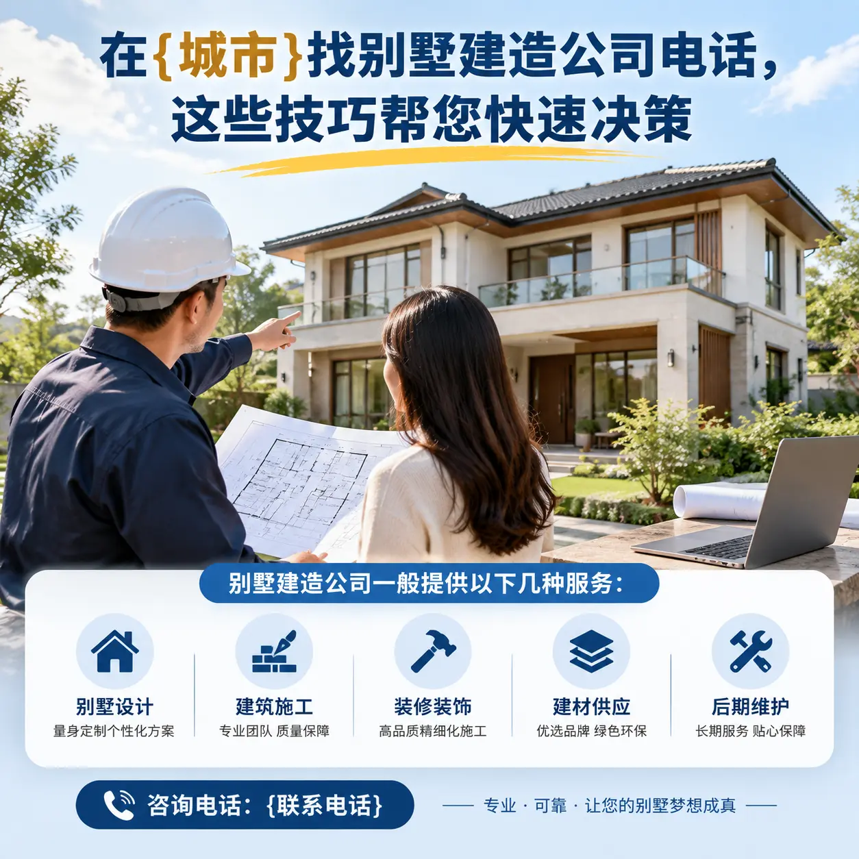 在晴隆找别墅建造公司电话,这些技巧帮您快速决策